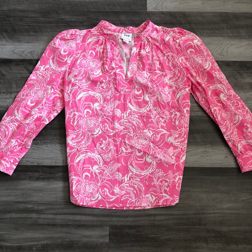 Lilly Pulitzer x Goop Top